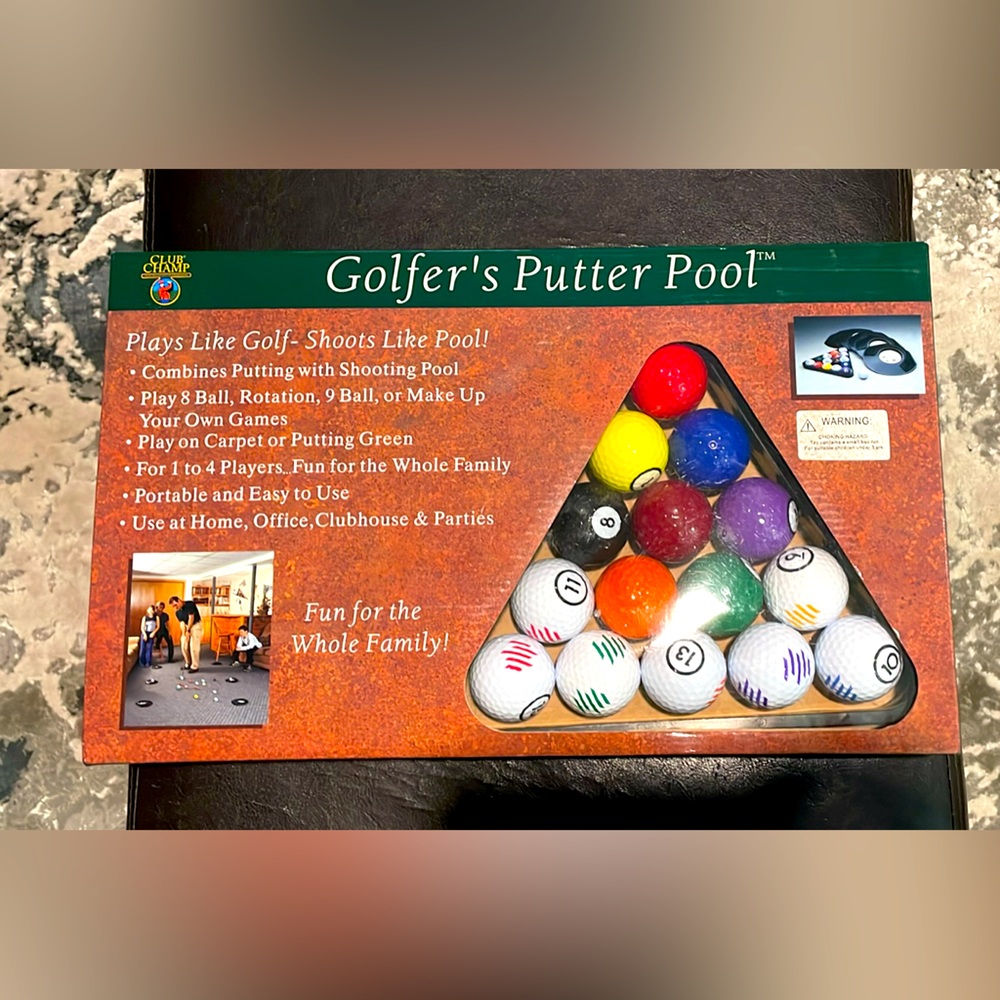 Golfers Putter Pool Game